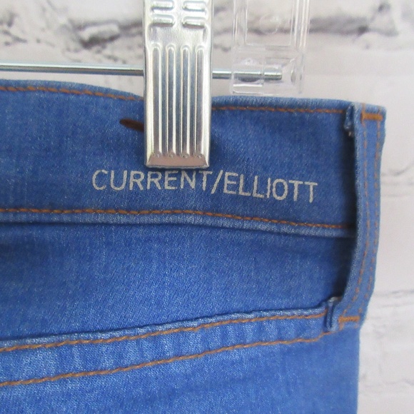 Current/Elliot Jeans High Rise Skinny Cropped at Ankle - Picture 7 of 7